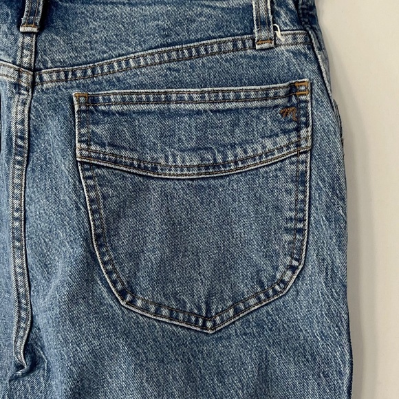 Women's Madewell 11 Inch High Rise Flare Denim Jeans - Mid-wash - Picture 4 of 9